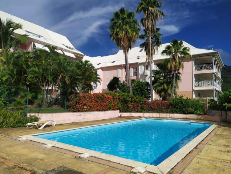 Charmant Appartement En Bord De Mer Avec Piscine Gourbeyre Exteriör bild